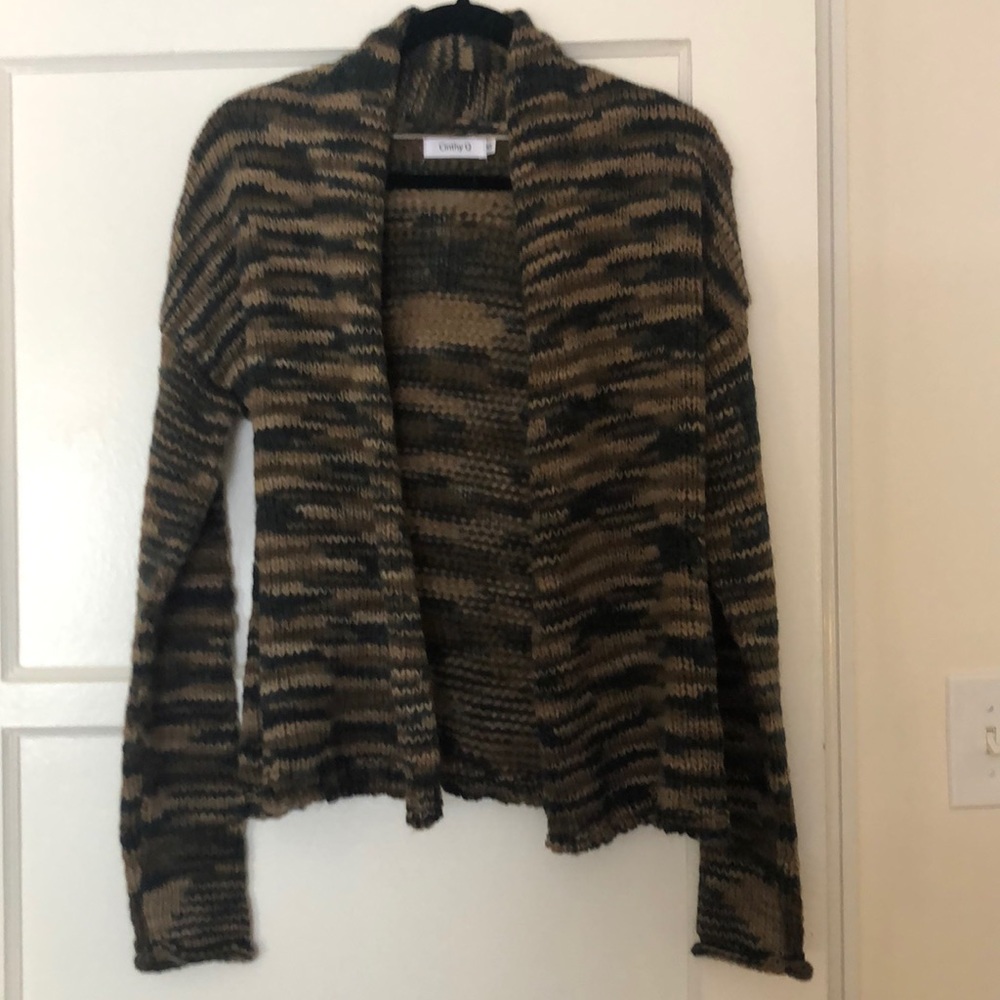 Another sold out knit open front cardigan
